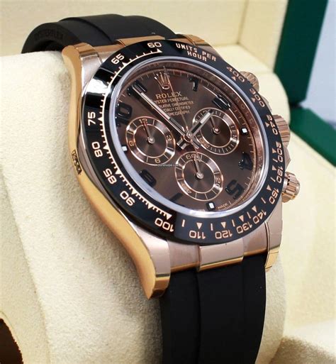 rolex daytona rose gold rubber strap review|daytona rose gold oysterflex.